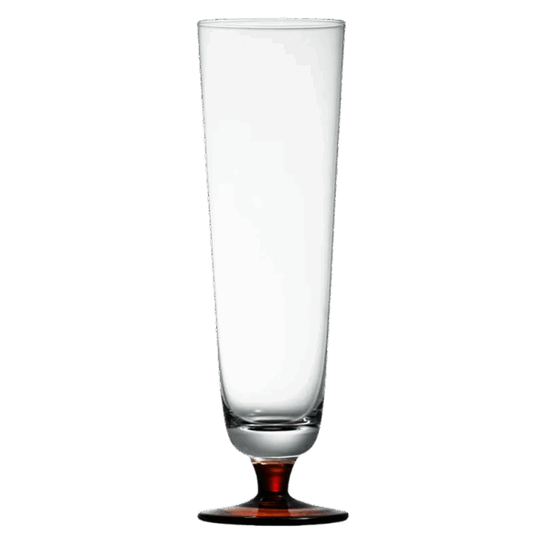 AmberGlow Tall Stem Glass